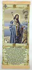 Psalm 23 The Lord is my Shepherd, Image w/prayer Canvas Wall Print,8