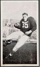 1954 Alan Ameche Post Card University of Wisconsin Pre ROOKIE Baltimore Colts picture