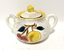 Strangl Sugar Bowl Hand painted picture