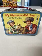 Vintage 1957 Roy Rogers  And Dale Evans Country Western Lunchbox No Thermos picture