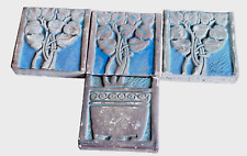 4 Batchelder California Arts Crafts Ceramic Pottery Tile Antique Vtg Catalina picture