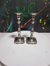 Antique Tiffany & Co Candlestick Holders Sterling Silver picture