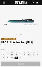 Tactile Turn UFO Bolt Action Mini Limited Release Custom #22 RARE picture