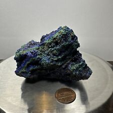AZURITE Display Mineral Specimen with Malachite picture