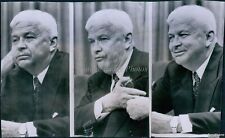 1956 Sec'Y Defense Charles Wilson At Pentagon News Conference Politics 6X8 Photo picture