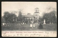 CAMBRIDGE, MA - CHRIST CHURCH 1906 picture