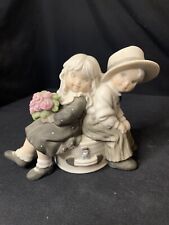 1996 Enesco “Just You And Me Always” Kim Anderson Ceramic Figurine #201963 picture