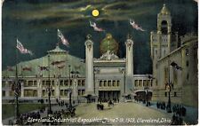 Cleveland Industrial Exposition Night June 1909 1910 Unused  picture