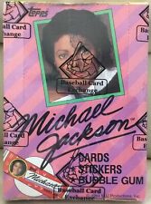 1984 Topps Michael Jackson, Series 1 Unopened Box of Trading Cards - BBCE SEALED picture