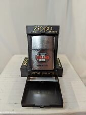 Vintage Never used Dallas Concrete Co. Advertising brushed Chrome Zippo Lighter picture