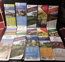Lot of 15 - AAA States Old Road Maps - Group 1 picture