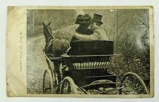 Wrenn & King Stop For Refreshments Antique Postcard Post Marked 1908 picture