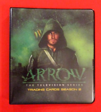 Arrow Season Two Official Trading Card Album 3-Ring Binder Cryptozoic 2015 picture