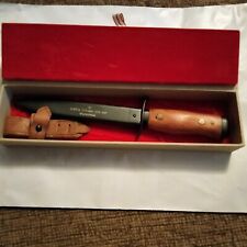 Vintage Polish 1956 Paratroopers Knife wz55 Polish Army With Matching Numbers  picture