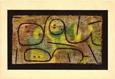 Vintage Postcard 4x6- Lying Down painting by Paul Klee, Detroit picture