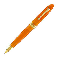 Omas Ogiva Ballpoint Pen in Arancione with Gold Trim - NEW in Box picture