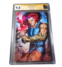 THUNDERCATS #1 CGC SS 9.8 ARIEL DIAZ 2024 VIRGIN SIGNED picture