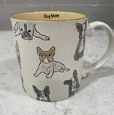 FRENCH BULLDOG “Dog Mom” Hand Painted large 21oz Spectrum Designz Coffee Mug picture