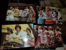 Hungary National Costume lot of 4 Magyar Népviselet Hungarian  picture
