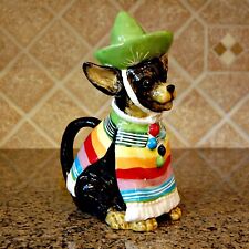 Chihuahua Mexican Dog Teapot Ceramic Animal Tea Pot Home Décor by Blue Sky picture