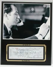 George Gershwin Reproduction Signed Check Display 2 picture