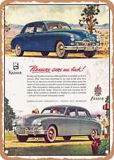 METAL SIGN - 1947 Kaiser Frazer Sedans Vintage Ad picture