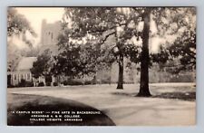 College Heights AR-Arkansas, A&M College Campus, Antique, Vintage Postcard picture