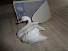 Lladro 05231 Swan with wings spread original signed Juan Lladro 1997 boxed picture