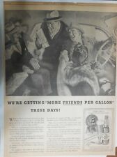 Pabst Beer World War Two Ad: Gas Rationing  from 1942 Size: 15 x 22 inches picture
