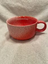 Starbucks Handled Bowl Speckled Pottery Mug Or Rice Bowl picture