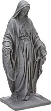 Virgin Mary Statue – Natural Appearance – Made of Resin – Lightweight – 34 In picture