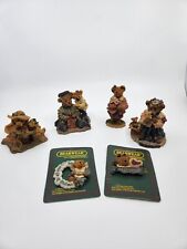 Lot of 6 Boyds Bear Items 4 Figurines 2 Pins The Collector Trick or Treat picture