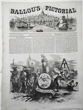 Ballou's Pictorial January 10, 1857.  Mississippi; Empress Eugenie hunting, etc picture