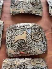 Acadiana Livestock Supreme Champion Trophy Belt Buckle (1 of 3 Available) picture
