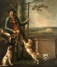 Art Oil painting John-Walters-Jack-Henshaw-b.1731-1732-Gamekeeper hunter picture