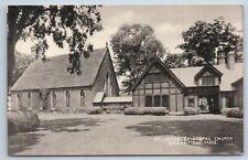 Postcard St. James Episcopal Church Greenfield Massachusetts Collotype picture