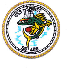 SS-408 USS Sennet Patch - Version A picture