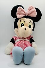 Vintage 1980s Playskool Pink Poka-Dot Minnie Mouse #70135 picture