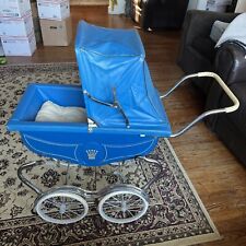 Vintage Bilt-Rite Baby Stroller Carriage 1950’s Beautiful Blue  Buggy picture