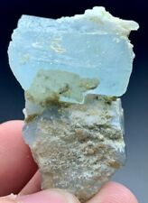 131 Cts Aquamrine Crystal With Mica From Skardu.Pakistan picture