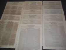 1801 THE PORT FOLIO NEWSPAPER LOT OF 16- OLIVER OLDSCHOOL- PHILA. VOL 1- NP 1517 picture