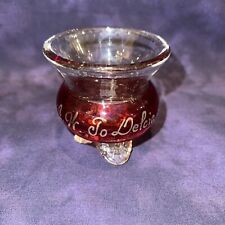 VTG Ruby Flash Toothpick Holder picture