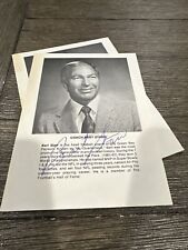 Legendary HOF QB Bart Starr Signed Photo With Unsigned Photo Green Bay Packers picture