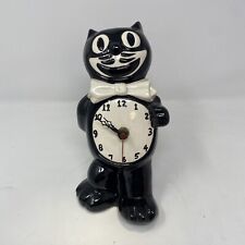 Vintage Ceramic Felix The Cat Table Clock Not Tested  picture