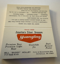 25 Yuengling Small Table Tents Pottsville, PA Unused picture