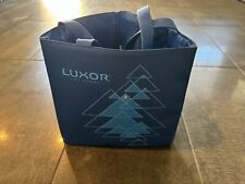 Unique Pyramid Shaped Luxor Las Vegas Tote Bag Blue With Rhinestone picture