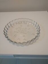 vintage glass pie plate picture