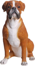 Hi-Line Gift Ltd Sitting Boxer Dog Statue picture