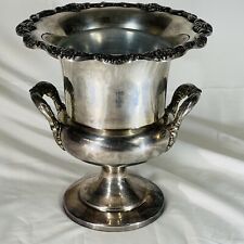 Vintage Poole Silver Co Silver Plated Trophy Cup Champagne Chiller Ice Bucket picture