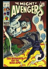 Avengers #62 FN+ 6.5 1st Appearance Man-Ape Black Panther Marvel 1969 picture